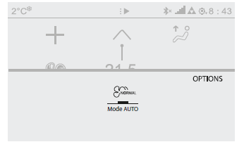 Intensiteit van het automatische programma